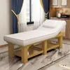 Cama de Beleza em Madeira Maciça, Cama de Massagem Especial para Salão de Beleza, Cama de Massagem Corporal, Cama de Massagem, Cama de Terapia de Moxabustão para Casa