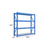Estantería de Almacén Estantería de Almacenamiento de Alta Resistencia Estante de Almacenamiento Ajustable de Múltiples Niveles Estante de Panel de Capa Galvanizado Estante de Almacenamiento Venta al por Mayor