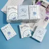 Pañuelos de Papel Impresos con Diseño de Gatito de Dibujos Animados, Paquete Pequeño Portátil de Pañuelos Faciales, Papel Higiénico, Servilletas Coloridas, Toallas de Mano