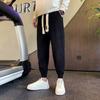 Calças Casuais Versáteis para Homens, Calças Casuais Retas, Leggings Masculinas da Moda, Calças Masculinas Versáteis da Moda, Retrô, Soltas e Respiráveis
