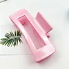 Clip para el pelo de tiburón de silicona suave nuevo para Amazon transfronterizo clip para el pelo suave protección anti-colisión clip para la nuca anticaída del cabello