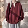 Suéter tricotado falso de duas peças para homens e casais, gola V e gola redonda, costurado à mão, estilo old money, outono e inverno, atacado de fábrica transfronteiriço