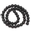 Venta directa de fábrica 5A cuentas de piedra volcánica natural cuentas semiacabadas con cuentas accesorios de joyería DIY explosiones transfronterizas