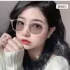Nuevas Gafas Redondas de Alta Moda con Sensor Inteligente de Luz y Cambio de Color en Color Té Frío, Elegantes y Modernas, Se Pueden Personalizar con Lentes Graduados para Hombres y Mujeres