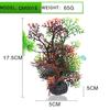 Plantas acuáticas artificiales decoración de paisaje para acuario pecera suministros de hotel decoración de plato de cena japonés flores y plantas ciruelos