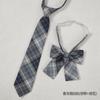 Estilo Universitario Japonés Corbata JK para Mujer Collar de Corbata Camisa a Rayas Color Vino Tinto Lazo Corto Uniforme Escolar Masculino DK