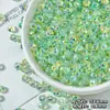 Cuentas Sueltas de Cristal Imitación Swarovski 3x4mm, Cuentas Rueda Facetadas Brillantes, Accesorios Hechos a Mano para DIY, Cuentas Sueltas para Materiales de Hilo para Pulseras