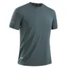 Rede de Borboleta Verão Nylon Seda de Gelo Secagem Rápida Camiseta Masculina Jovem Casual Esportes ao Ar Livre Manga Curta Fina Respirável Elástica