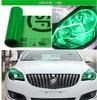 Película para Mudança de Cor de Carro Sishanglai, Adesivos Decorativos para Frente e Traseira de Carro, Adesivos de PVC de 12 Cores, Escurecimento de Lanterna Traseira