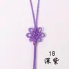 Colgantes de nudo chino, incluido el nudo "Tongxin", disponibles en una gama completa de colores. Tamaño pequeño de marcapáginas. Fabricante del nudo "Pan Chang"