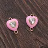 Accesorios populares de joyería de Amazon DIY accesorios de gota de aceite amor accesorios accesorios de joyería con forma de corazón fábrica al por mayor