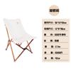 Mesa y silla plegable para exteriores silla mariposa venta al por mayor camping plegable portátil taburete reclinable pesca camping lona silla de ocio