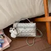 Bolsos de Diseño de Nicho para Mujer 2026 Nuevo Verano Estilo Coreano Acolchado con Cadena Bolso Cruzado Bolso de Mano Único Bolso Cuadrado Pequeño
