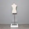Maniquíes de Medio Cuerpo Femenino, Soporte de Maniquí para Tienda de Ropa, Muñeco Femenino para Escaparate, Maniquí Femenino de Tallas Grandes para Exhibición
