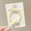 Lazo para el Cabello Dulce de Gama Alta Versátil para el Día a Día Nuevo Lazo para el Cabello 2026 Alta Elasticidad Suave Dibujos Animados Anillo para el Cabello Infantil Accesorio para el Cabello