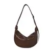Bolso Bandolera para Mujer 2026 Nuevo Modelo de Verano, Bolso de Hombro de Moda Vintage de Alta Gama para el Trabajo, Bolso Tipo Dumpling de Gran Capacidad