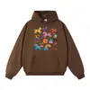 Impresión por Transferencia de Calor Año del Caballo Juguetes Creativos Coloridos Combinados con Sudadera con Capucha Personalizada Estilo Americano Marca de Moda Chaqueta de Peso Pesado para Hombres y Mujeres