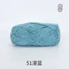 Xuefeier Algodão Penteado de Bebê 5 Fios Leite DIY Bola de Lã Grossa Material para Crochê Feito à Mão Bolsa Fio de Algodão