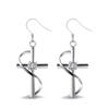 Aliexpress Wish Export Nuevos Pendientes Geométricos Populares Europeos y Americanos Pendientes Largos de Circonita Venta al por Mayor