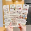 Pinza de Garra Pequeña de Perla Pasador de Princesa Accesorio para el Cabello Mini Pinza Lateral para Flequillo Adorno para el Cabello Pasador