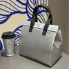 Saco de embalagem para levar de sobremesa de bolo, cinta de embalagem para pão de padaria, bolsa de mão isolante de não tecido descartável, atacado
