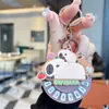 Nuevo Llavero de Mini Piano Transfronterizo Dibujo Animado Lindo Tocando el Piano Sanrio Juguete Musical Colgante Pequeño