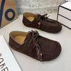 Sapatos Birkenstock Retrô de Cobertura Total para Mulheres, Novos Sapatos Canguru Outono 2026, Mocassins Slip-On, Mocassins, Sapatos Baixos Femininos