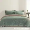 Conjunto de cama de alta qualidade para bebês em fleece de outono e inverno de Nantong, grau A, adequado para mães e bebês, com um conjunto de quatro peças feito de tecido macio de fleece de leite