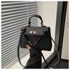 Nova Bolsa Mori 2024 Moda Feminina Texturizada Portátil Bolsa Kelly Bolsa de Ombro Transversal Bolsa de Trabalho Popular Deste Ano