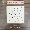 Papel hexagonal para cozinhar no vapor para dim sum, pães cozidos no vapor e lanches; papel descartável para vaporizador absorvente de óleo e à prova de óleo