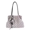 Bolsa casual de bolinhas de grande capacidade para mulheres, nova moda 2026 bolsa de ombro para o dia a dia, bolsa tote de alta qualidade, bolsa saco