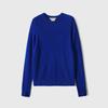 Nova Moda Nova Cashmere Aparência Emagrecedora Quente Malha Camisa Base Cor Pura Pulôver Gola Redonda Malharia Top Versátil