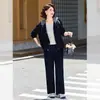 Moda Otoño 2026 Casual Nuevos Tops de Moda para Madres, Conjunto de Dos Piezas Ajustado para Mujeres de Mediana Edad, Rejuvenecedor