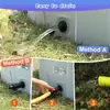 Tina Plegable para Mascotas de PVC Piscina para Mascotas Piscina con Aspersor Piscina Portátil para Jugar con Agua Gato Perro