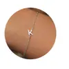 Pulsera de Letras Nueva Transfronteriza de Amazon, Moderna, Fina y Elegante, Joyería de Mano Versátil para Mujeres, Uso Diario y Fiestas