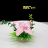 Decoración de Mesa para Banquetes de Hotel, Guarnición para Platos Fríos, Cocina Rural, Banquete de Bodas, Sushi, Banquete Bama, Flores y Plantas de Orquídea