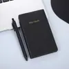Caderno de Negócios com Caneta, Diário Estudantil Simples Espesso Estilo Ins, Caderno de Negócios Portátil Artístico Compacto para Escritório
