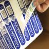 Etiqueta da garrafa de água mineral impressão frente e verso Verniz Nano UV logotipo personalizado etiqueta adesiva de impressão frente e verso