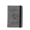 Porta-Passaporte Transfronteiriço com Logo Personalizado, Bolsa de Armazenamento de Passaporte Anti-Roubo em PU, Bolsa para Documentos, Capa Protetora de Passaporte Portátil