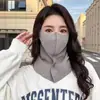 Máscara Quente de Inverno para Mulheres, Estilo Longo, Proteção para os Olhos, Emagrecimento Facial, Espessa, À Prova de Vento, Proteção contra Frio, Máscara para Ciclismo, Proteção para o Pescoço