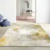 Alfombra de Terciopelo de Cristal para Sala de Estar Lujo Ligero Tacto de Gama Alta Alfombrilla para Sofá Mesa de Café Uso en el Hogar Resistente a la Suciedad Fácil de Limpiar Alfombra de Dormitorio junto a la Cama
