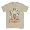 Camiseta de Algodón Transfronteriza Interesante F-Caw-F Pollo Fcaw Ropa Camiseta Unisex Camiseta de Algodón Camiseta de Nueva Llegada