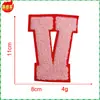 Venta Caliente Transfronteriza Color Alfanumérico Toalla Tela Bordada Calcomanías Parche de Ropa Zhangzai Marcado Codificado Hecho a Mano