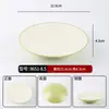 Vajilla de restaurante de comida rápida, juego de cuencos pequeños para platos, platos para servir de cafetería, cuencos de melamina para arroz al vapor de estilo chino para autoservicio comercial