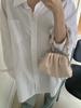 2026 Bolso de Noche Plegable Lindo de Moda con Pinza Bolso de Cadena de Gama Alta Bolso de Mano Bolso Cruzado Bolso Dumpling para Mujer