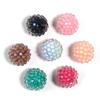 Industria Pesada Aurora Pez Humano Perla Diamante Bola Acrílico Agujero Pasante Perla Niños DIY Bolígrafo de Cuentas Cadena de Teléfono Móvil Accesorios de Joyería