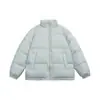 Chamarra Acolchada ADAM BO Estilo Coreano Cuello Alto para Mujer 2026 Invierno Corte Holgado Petite Versátil Chaqueta de Plumas Abrigo
