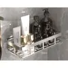 Estante de Almacenamiento para Baño Espacial Sitio de Construcción Práctico Cesta Triangular Baño Cocina Montaje en Pared Estante Escurridor Cesta Cuadrada