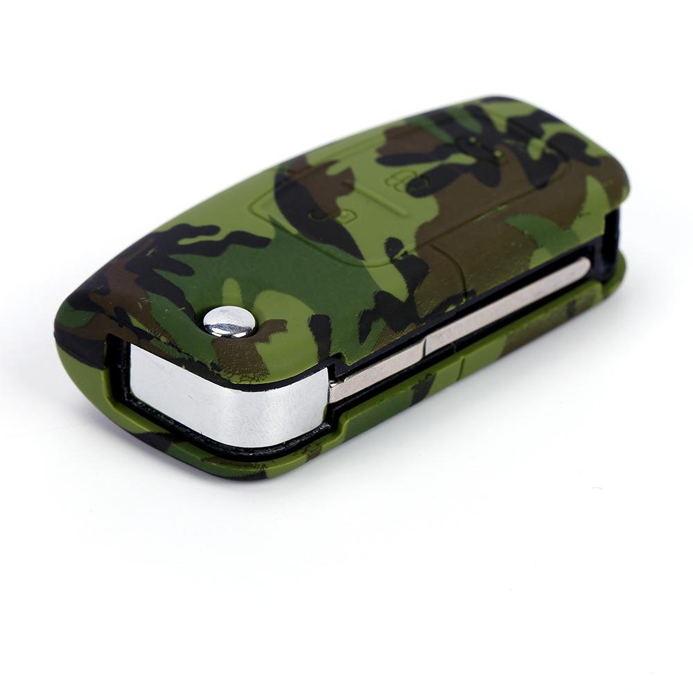 福特经典福克斯折叠3键无标水转印迷彩