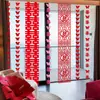 Fita longa personagem feliz decoração quarto de casamento adesivo cortina de janela pingente casamento casa nova borboleta flor de puxar ornamento quarto sala de estar decoração